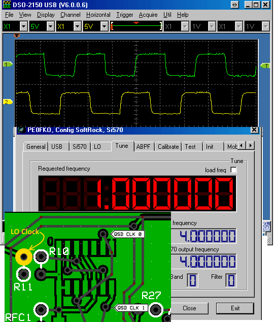 Quadrature Clock Generated Waveformsgraphic